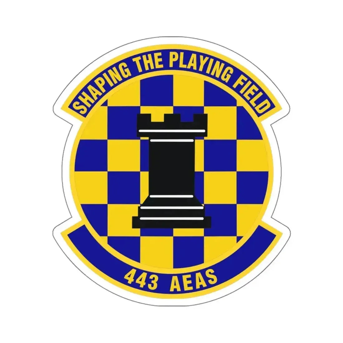 443d Air Expeditionary Advisory Squadron (U.S. Air Force) STICKER Vinyl Die-Cut Decal 4 Inch - The Sticker Space