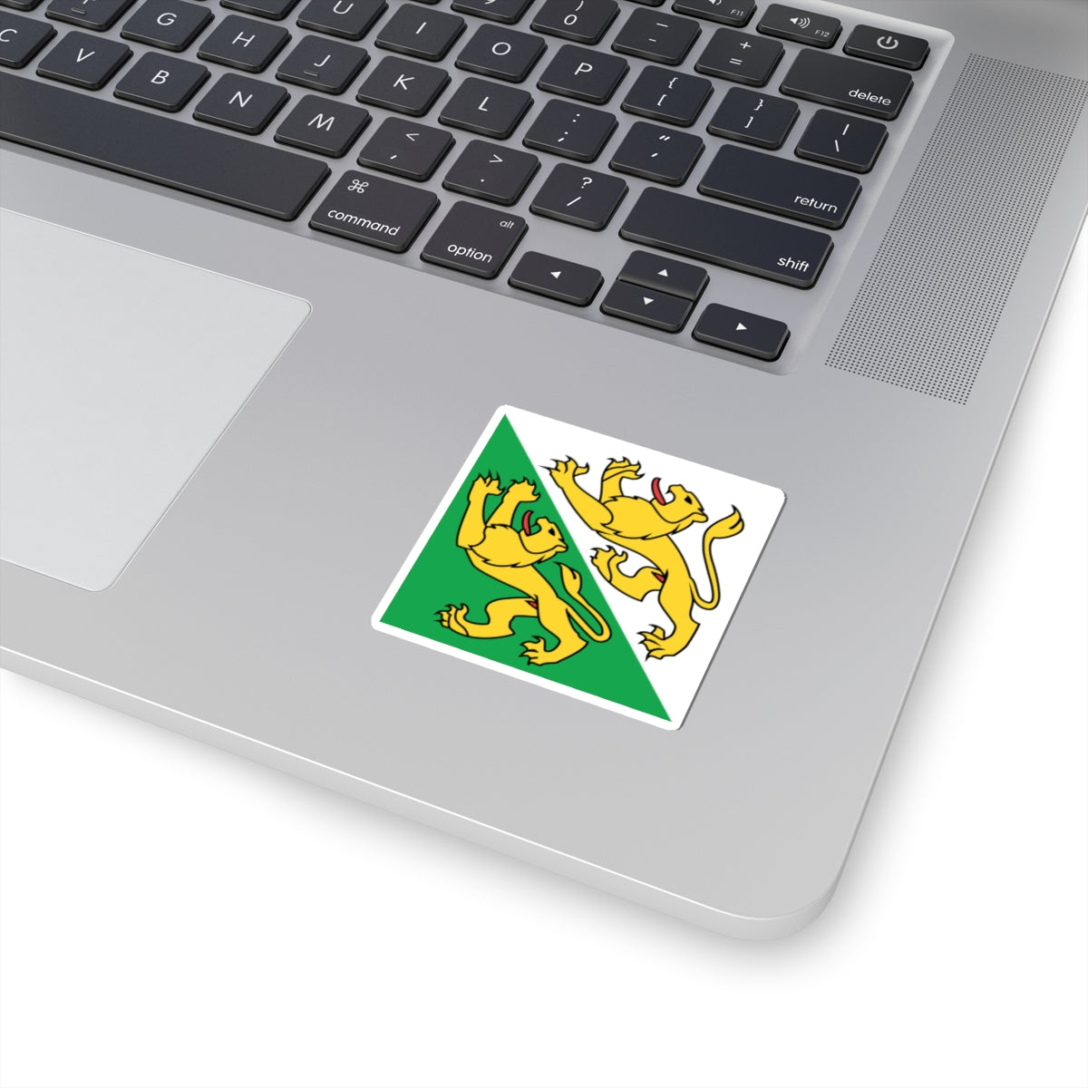 Flag of Canton of Thurgau (Switzerland) STICKER Vinyl Kiss-Cut Decal