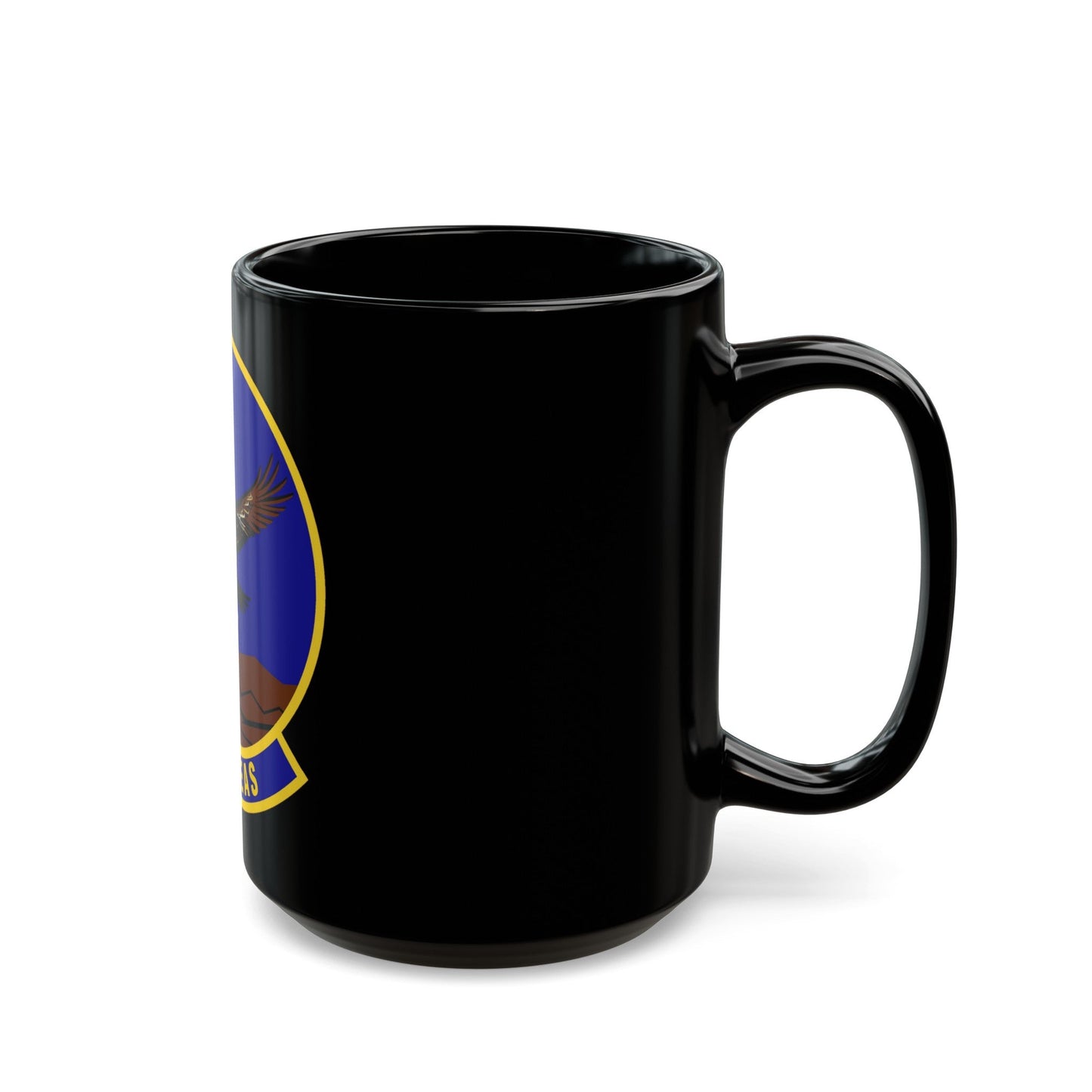 444th Air Expeditionary Advisory Squadron (U.S. Air Force) Black Coffee Mug-The Sticker Space