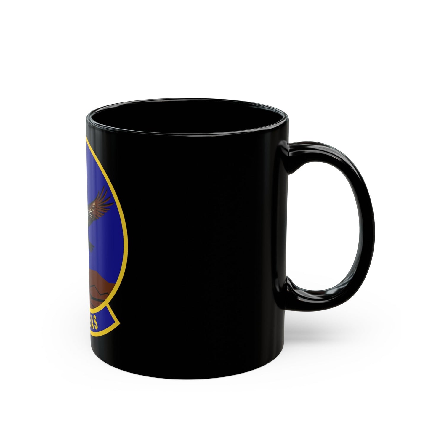 444th Air Expeditionary Advisory Squadron (U.S. Air Force) Black Coffee Mug-The Sticker Space