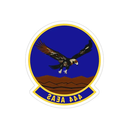 444th Air Expeditionary Advisory Squadron (U.S. Air Force) REVERSE PRINT Transparent Die-Cut STICKER 6 Inch Die-Cut Transparent - The Sticker Space