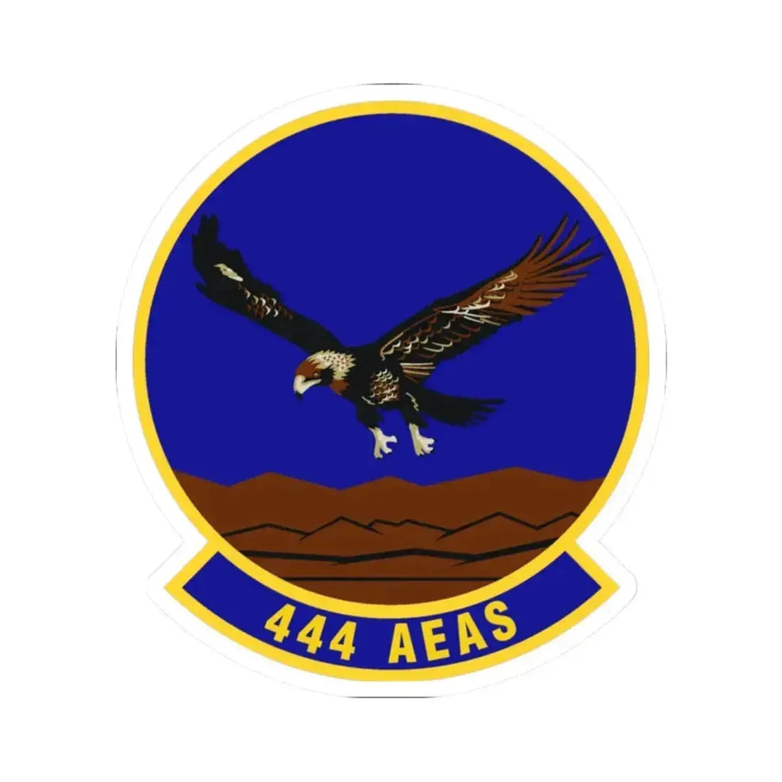 444th Air Expeditionary Advisory Squadron (U.S. Air Force) STICKER Vinyl Kiss-Cut Decal - The Sticker Space