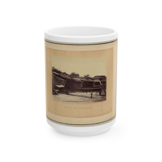 Battery No. 1, Near Yorktown, Virginia(2) (U.S. Civil War) White Coffee Mug
