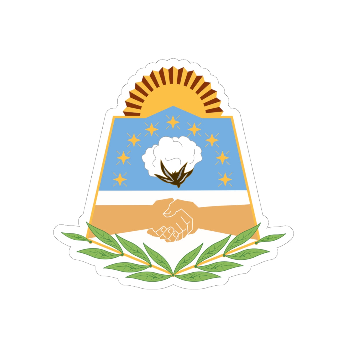 Coat of Arms Formosa Argentina - STICKER Vinyl Kiss-Cut Decal