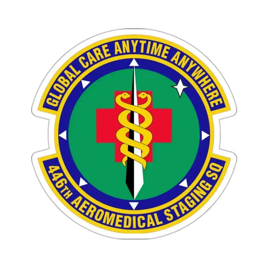 446 Aeromedical Staging Squadron AFRC (U.S. Air Force) STICKER Vinyl Die-Cut Decal 2 Inch - The Sticker Space