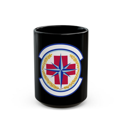 446 Aerospace Medicine Squadron AFRC (U.S. Air Force) Black Coffee Mug-15oz-The Sticker Space