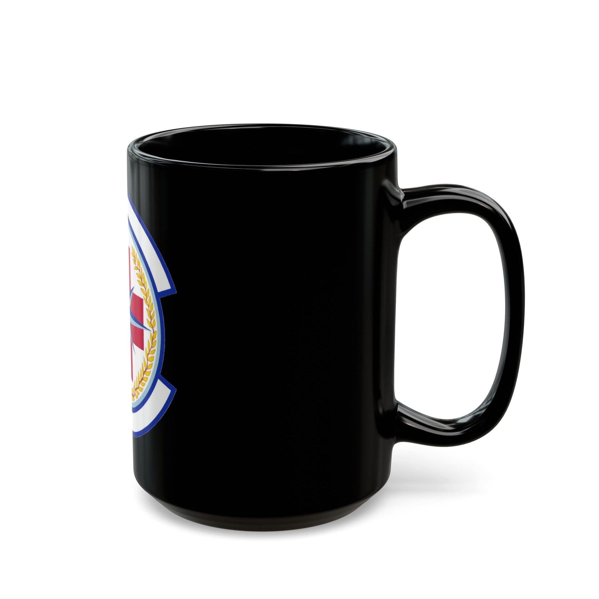 446 Aerospace Medicine Squadron AFRC (U.S. Air Force) Black Coffee Mug-The Sticker Space