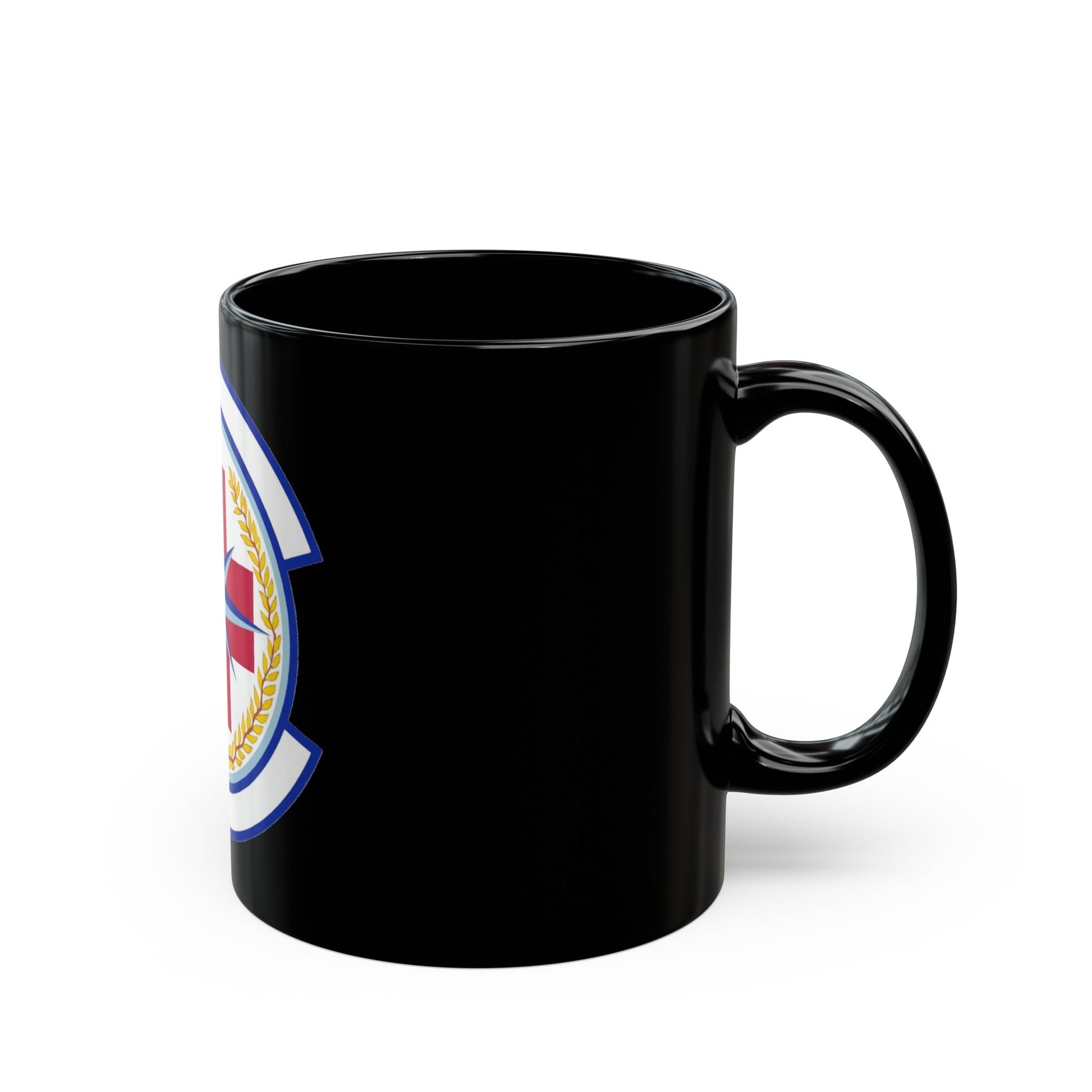 446 Aerospace Medicine Squadron AFRC (U.S. Air Force) Black Coffee Mug-The Sticker Space