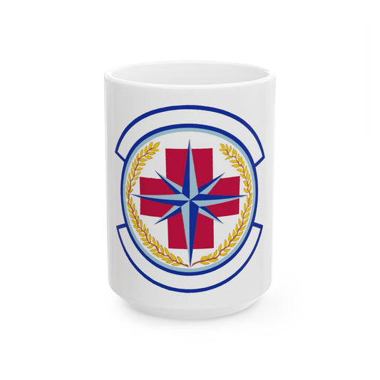 446 Aerospace Medicine Squadron AFRC (U.S. Air Force) White Coffee Mug-15oz-The Sticker Space