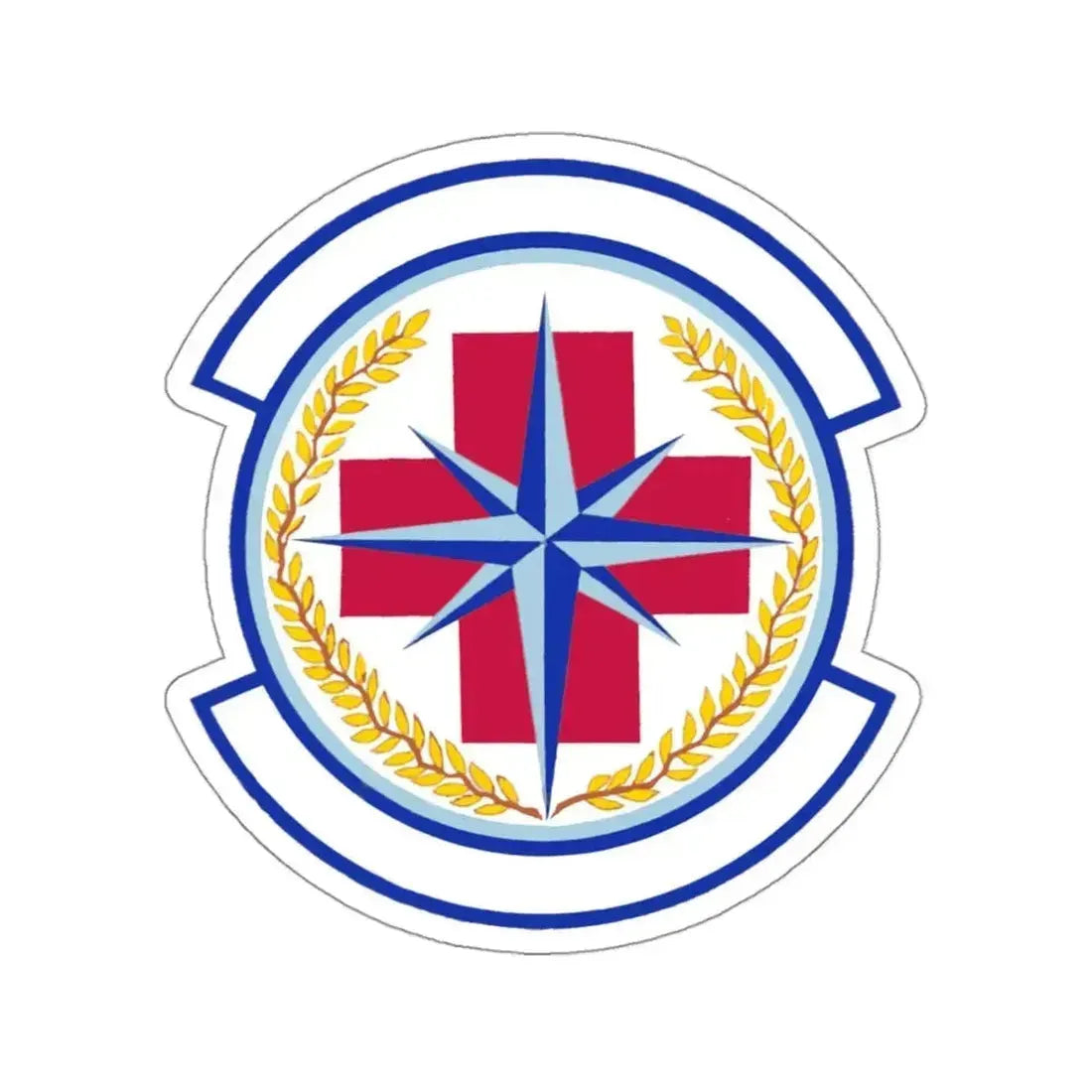 446 Aerospace Medicine Squadron AFRC (U.S. Air Force) STICKER Vinyl Die-Cut Decal 3 Inch - The Sticker Space