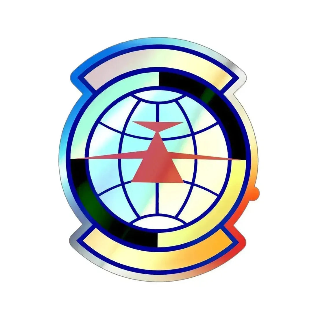 446 Maintenance Squadron (U.S. Air Force) Holographic STICKER Die-Cut Vinyl Decal 6 Inch Holographic - The Sticker Space