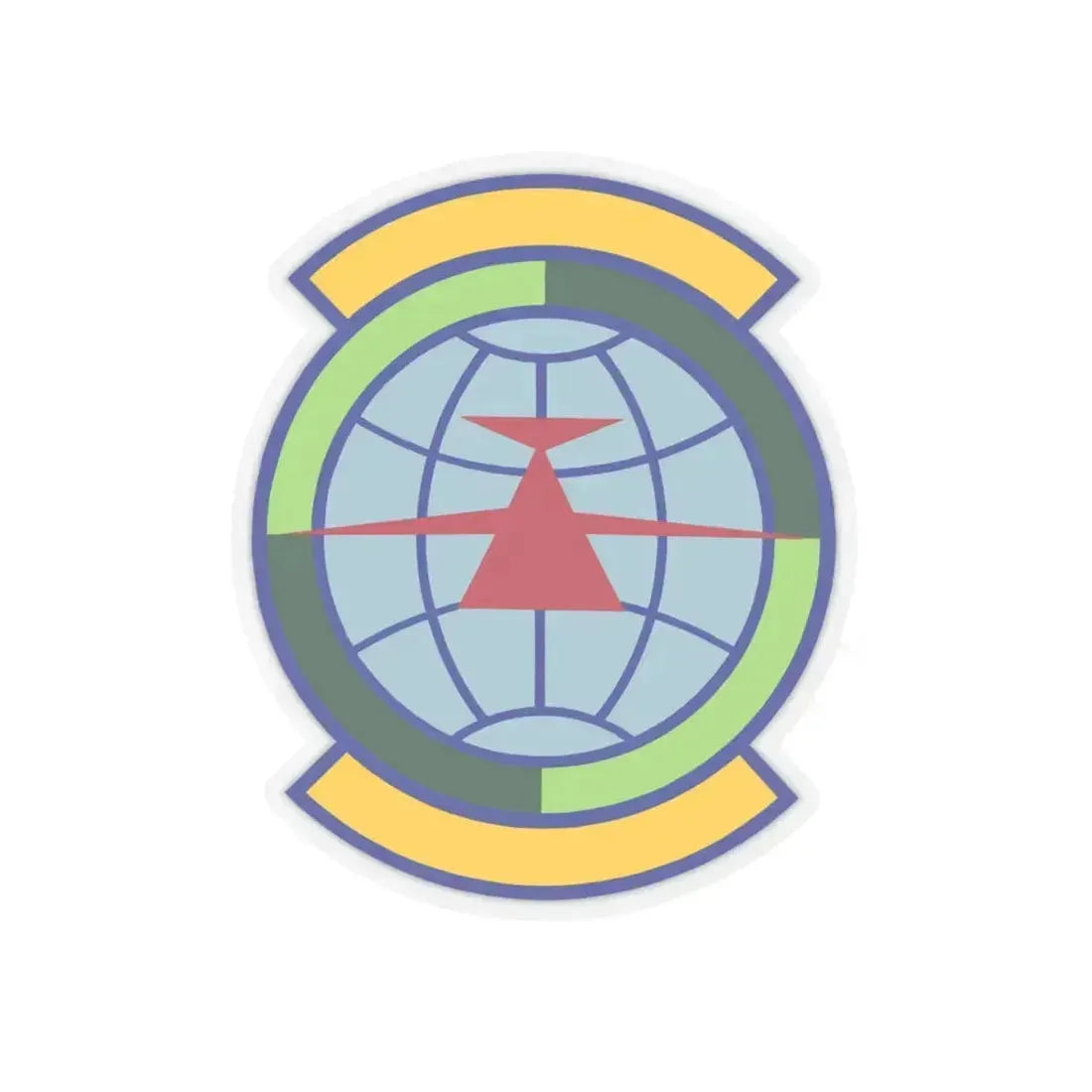 446 Maintenance Squadron (U.S. Air Force) STICKER Vinyl Kiss-Cut Decal 4 Inch Transparent - The Sticker Space