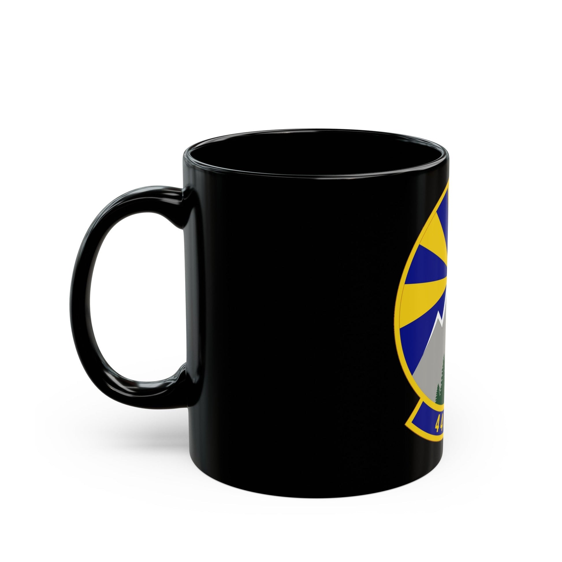 446 Operations Support Squadron (U.S. Air Force) Black Coffee Mug-The Sticker Space