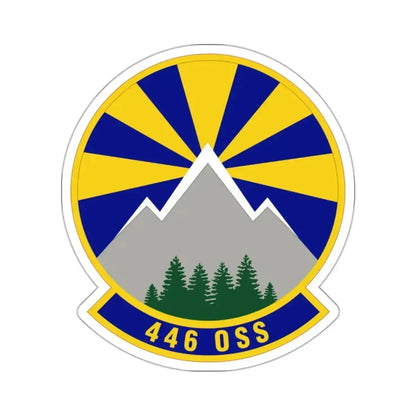 446 Operations Support Squadron (U.S. Air Force) STICKER Vinyl Die-Cut Decal 2 Inch - The Sticker Space