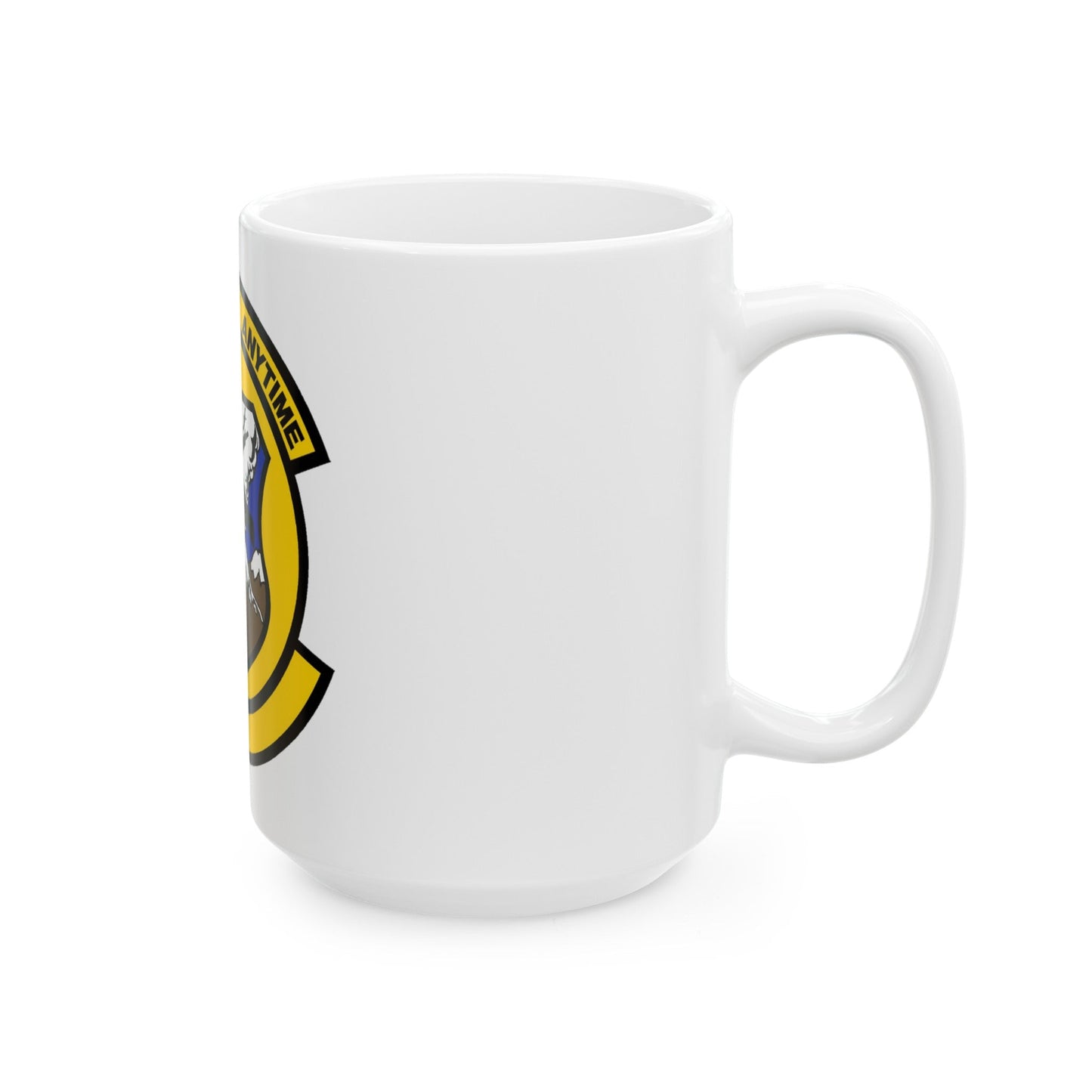 446 Security Forces Squadron AFRC (U.S. Air Force) White Coffee Mug-The Sticker Space