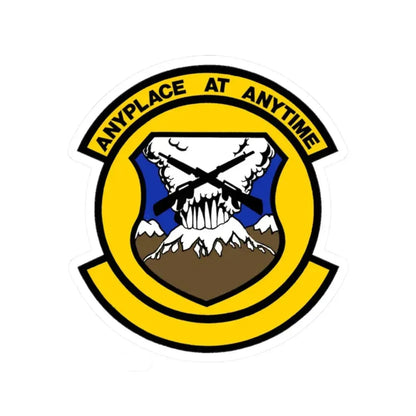 446 Security Forces Squadron AFRC (U.S. Air Force) STICKER Vinyl Kiss-Cut Decal 2 Inch White - The Sticker Space