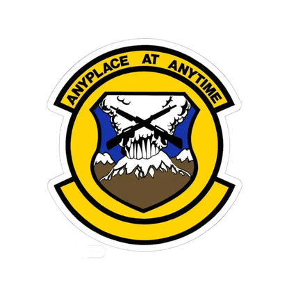 446 Security Forces Squadron AFRC (U.S. Air Force) STICKER Vinyl Kiss-Cut Decal 6 Inch White - The Sticker Space