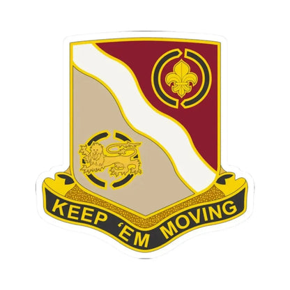 446 Transportation Battalion (U.S. Army) STICKER Vinyl Kiss-Cut Decal 2 Inch White - The Sticker Space