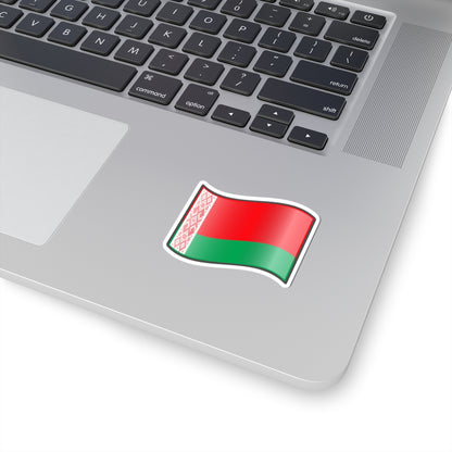 Nuvola Belarus flag 1995 (Belarus) STICKER Vinyl Kiss-Cut Decal
