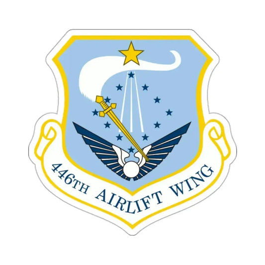 446th Airlift Wing (U.S. Air Force) STICKER Vinyl Die-Cut Decal 2 Inch - The Sticker Space