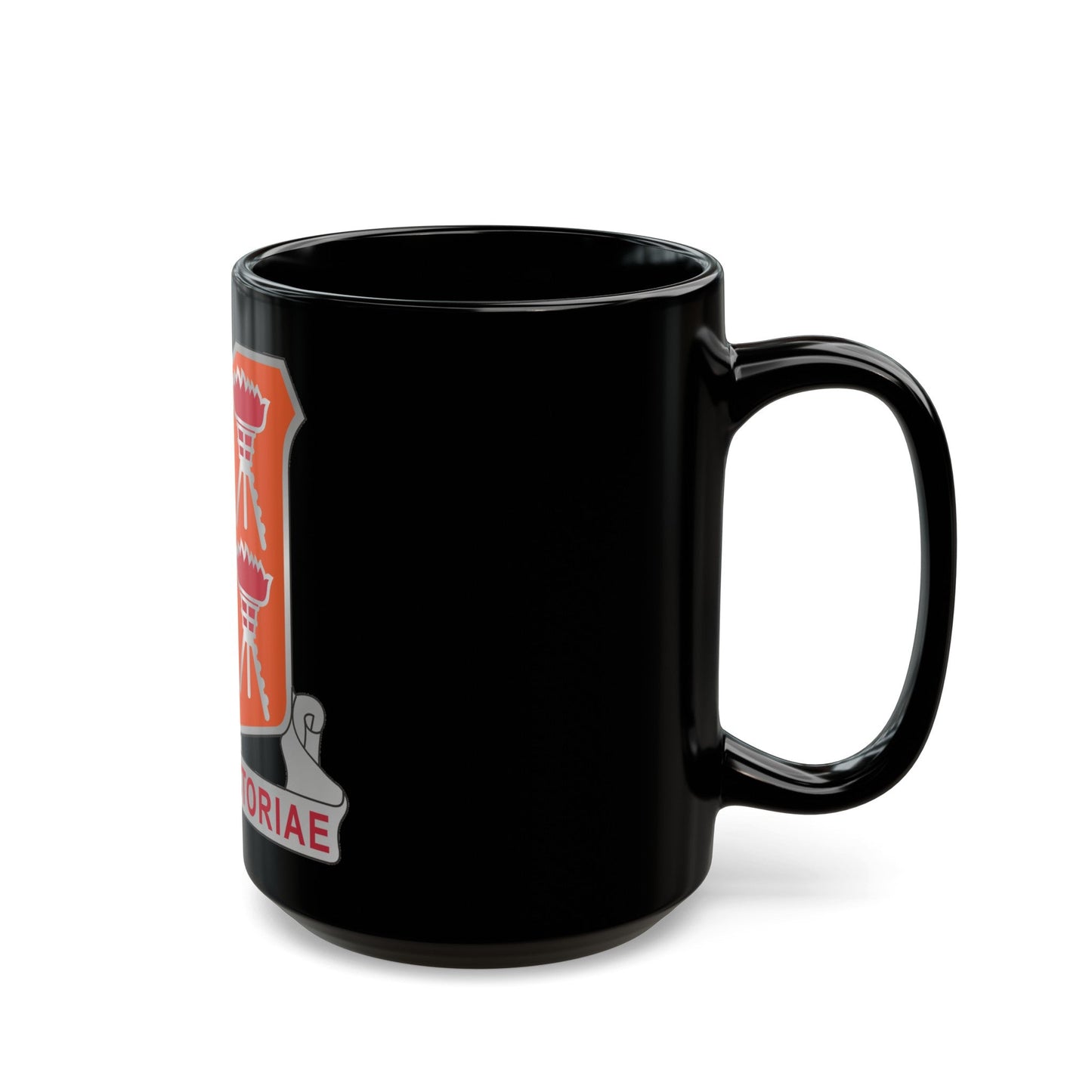 447 Signal Battalion (U.S. Army) Black Coffee Mug-The Sticker Space