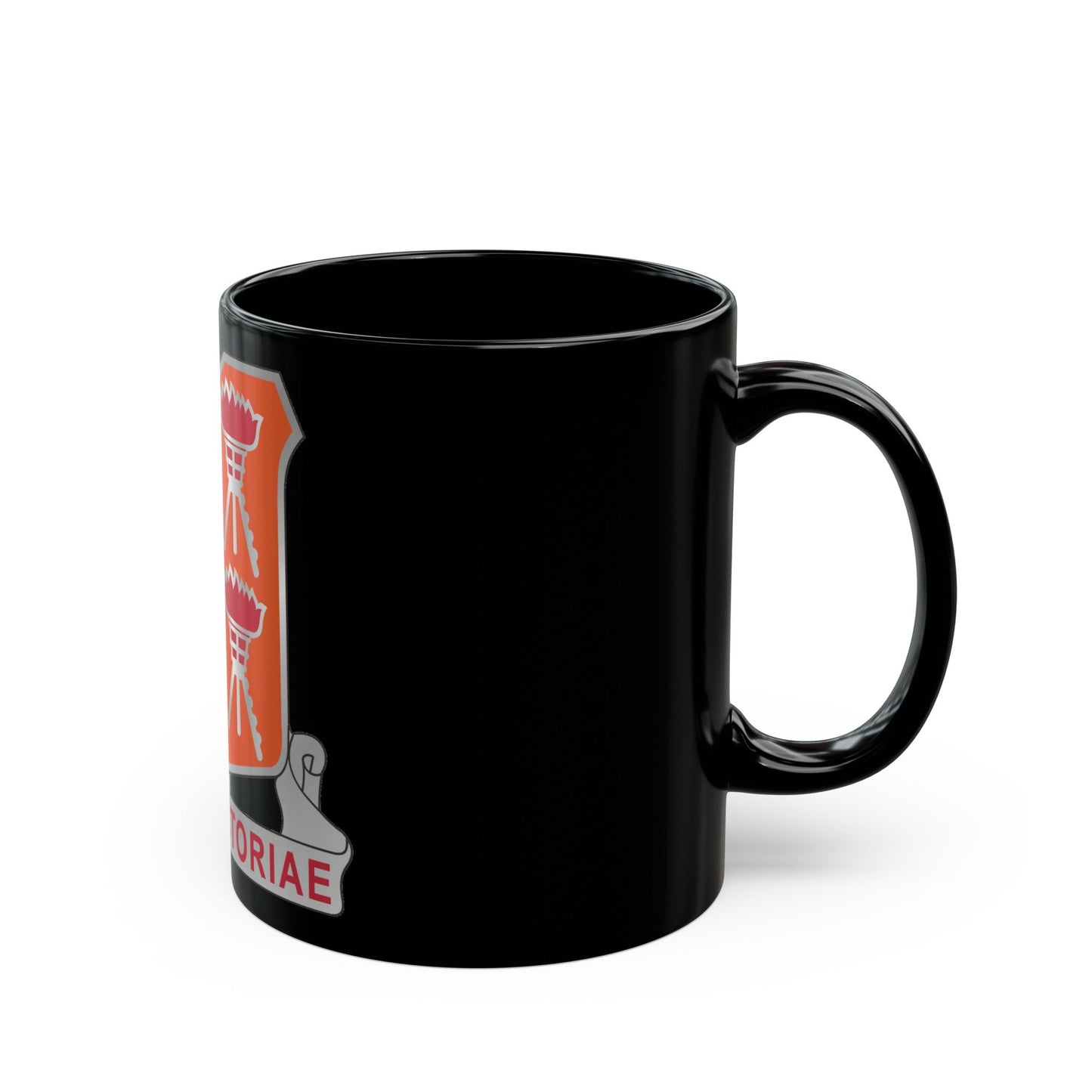 447 Signal Battalion (U.S. Army) Black Coffee Mug-The Sticker Space