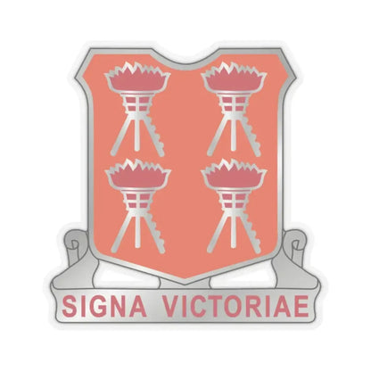447 Signal Battalion (U.S. Army) STICKER Vinyl Kiss-Cut Decal 2 Inch Transparent - The Sticker Space