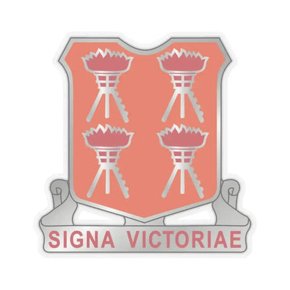 447 Signal Battalion (U.S. Army) STICKER Vinyl Kiss-Cut Decal 3 Inch Transparent - The Sticker Space