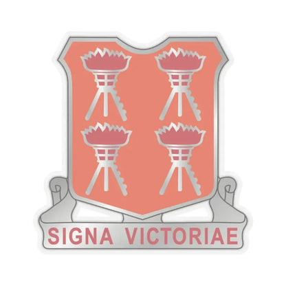 447 Signal Battalion (U.S. Army) STICKER Vinyl Kiss-Cut Decal 6 Inch Transparent - The Sticker Space