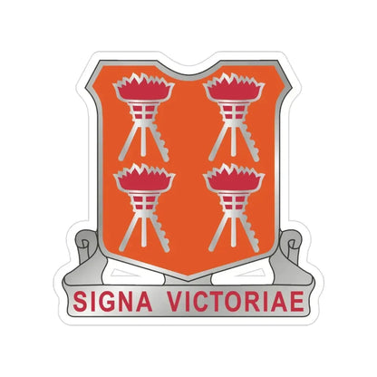 447 Signal Battalion (U.S. Army) Transparent STICKER Die-Cut Vinyl Decal 3 Inch - The Sticker Space