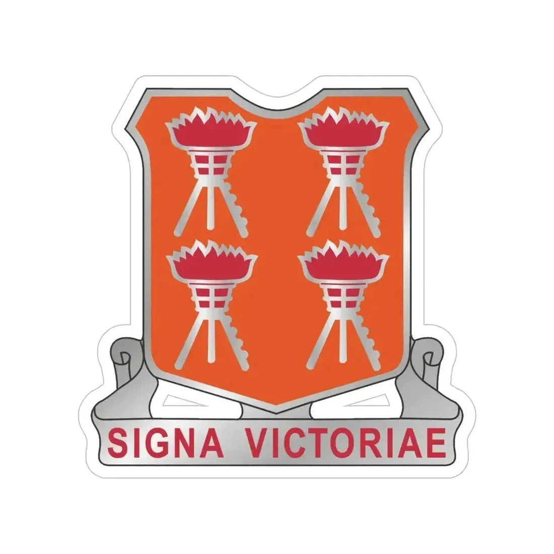447 Signal Battalion (U.S. Army) Transparent STICKER Die-Cut Vinyl Decal 6 Inch - The Sticker Space