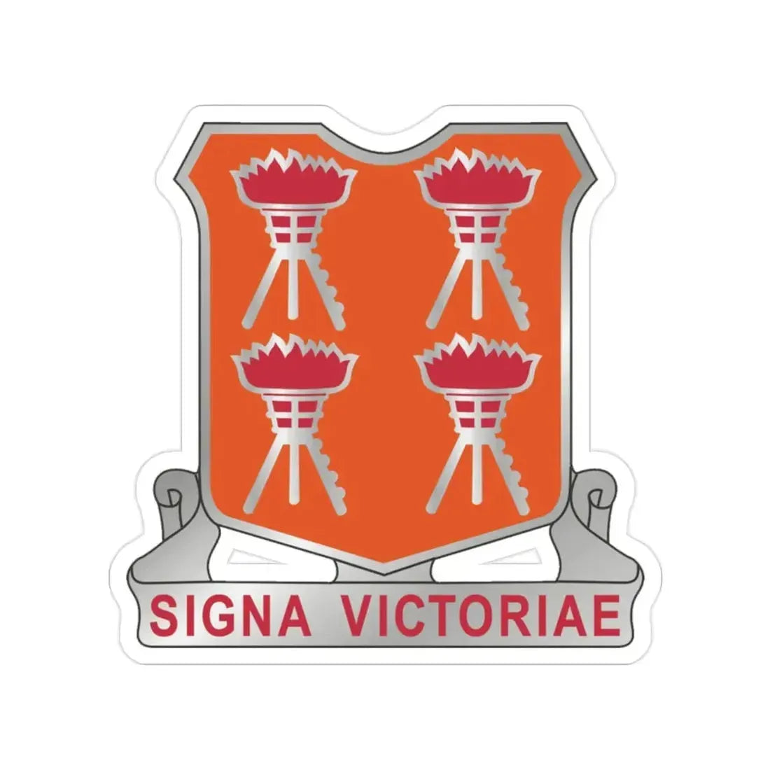 447 Signal Battalion (U.S. Army) Transparent STICKER Die-Cut Vinyl Decal - The Sticker Space
