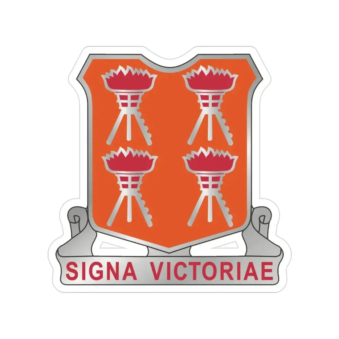 447 Signal Battalion (U.S. Army) Transparent STICKER Die-Cut Vinyl Decal - The Sticker Space