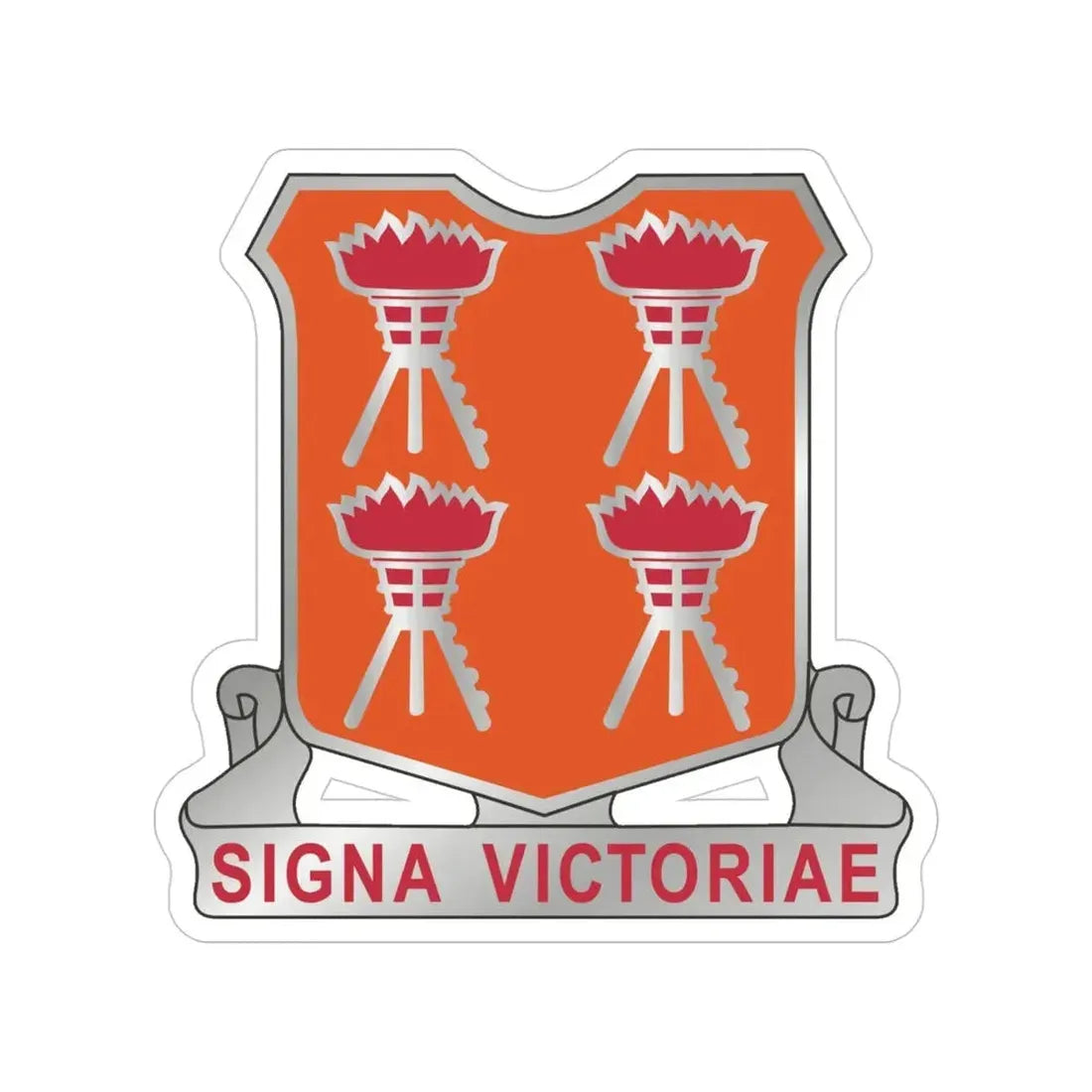 447 Signal Battalion (U.S. Army) Transparent STICKER Die-Cut Vinyl Decal - The Sticker Space