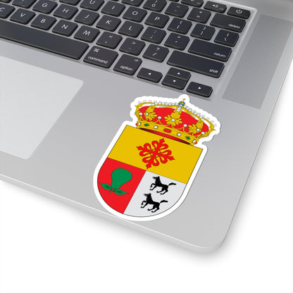 Escudo de Lopera (Spain) (Coat of Arms) STICKER Vinyl Kiss-Cut Decal