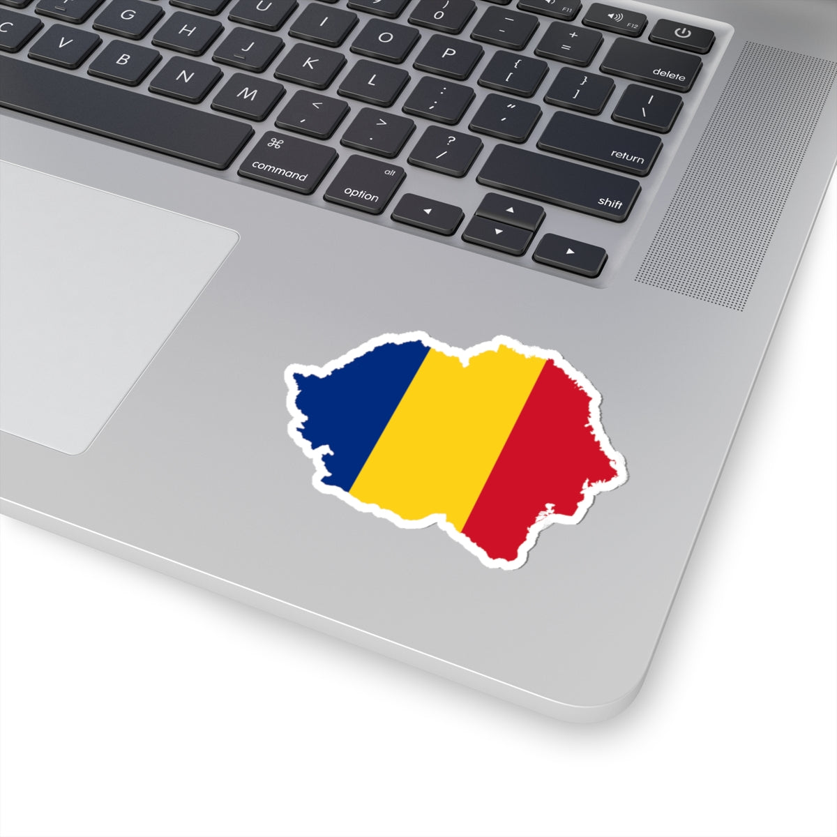 Flag map of Greater Romania (Oman) STICKER Vinyl Kiss-Cut Decal