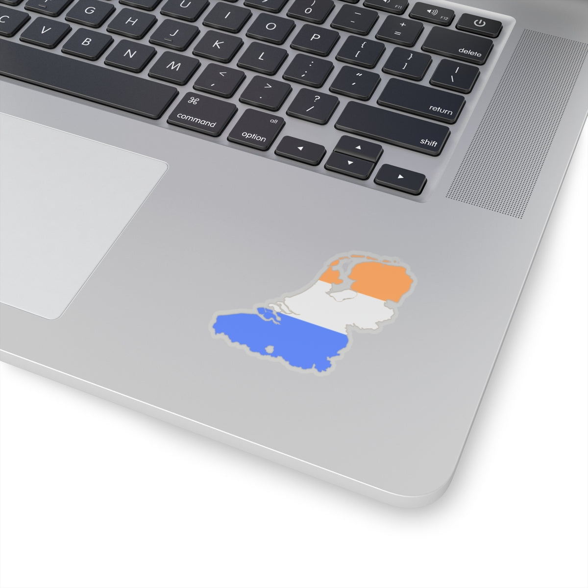 Flag-map of the Greater Netherlands (Belgium) STICKER Vinyl Kiss-Cut Decal