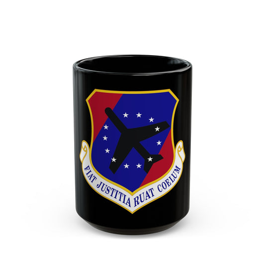 447th Air Expeditionary Group (U.S. Air Force) Black Coffee Mug-15oz-The Sticker Space