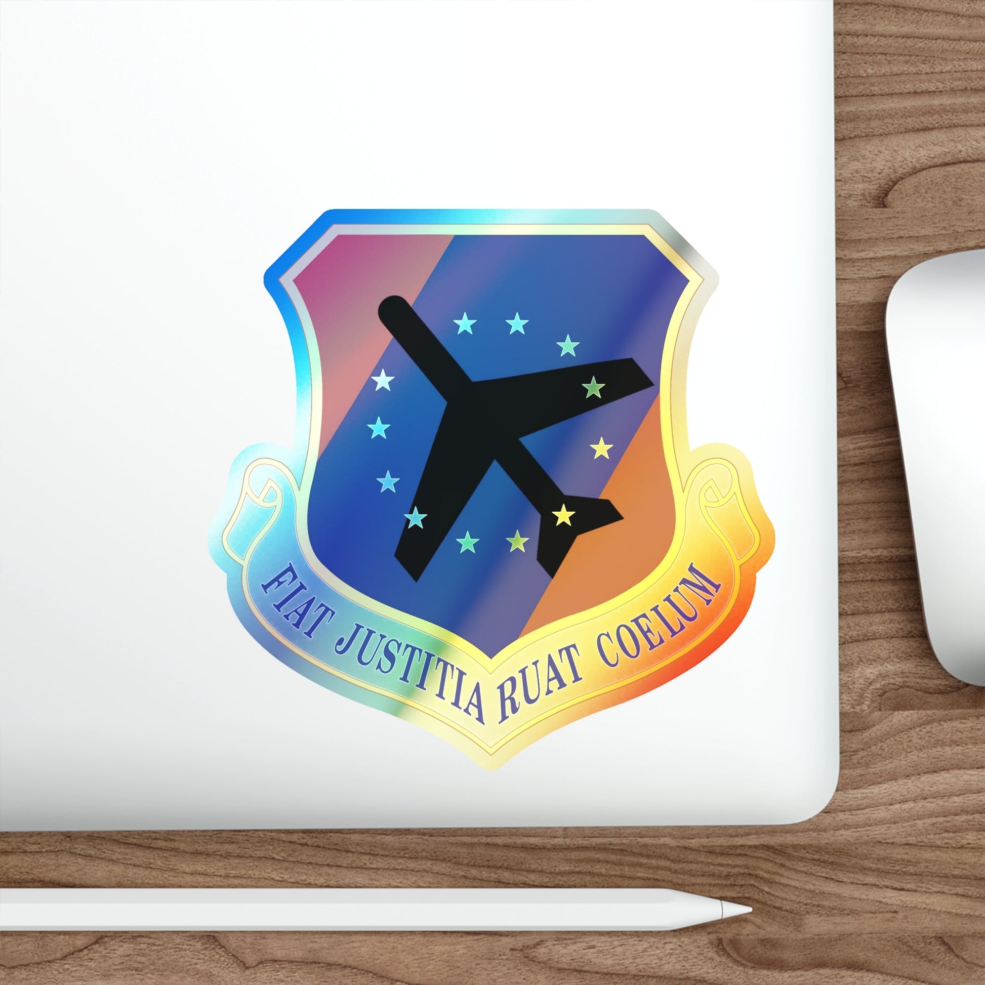 447th Air Expeditionary Group (U.S. Air Force) Holographic STICKER Die-Cut Vinyl Decal-The Sticker Space