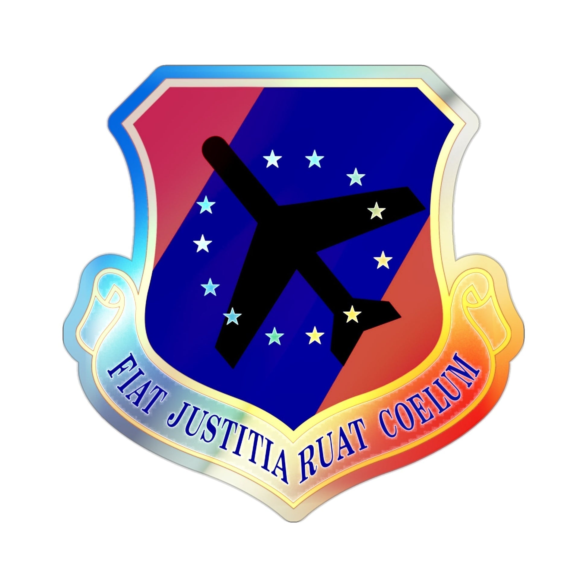 447th Air Expeditionary Group (U.S. Air Force) Holographic STICKER Die-Cut Vinyl Decal-2 Inch-The Sticker Space