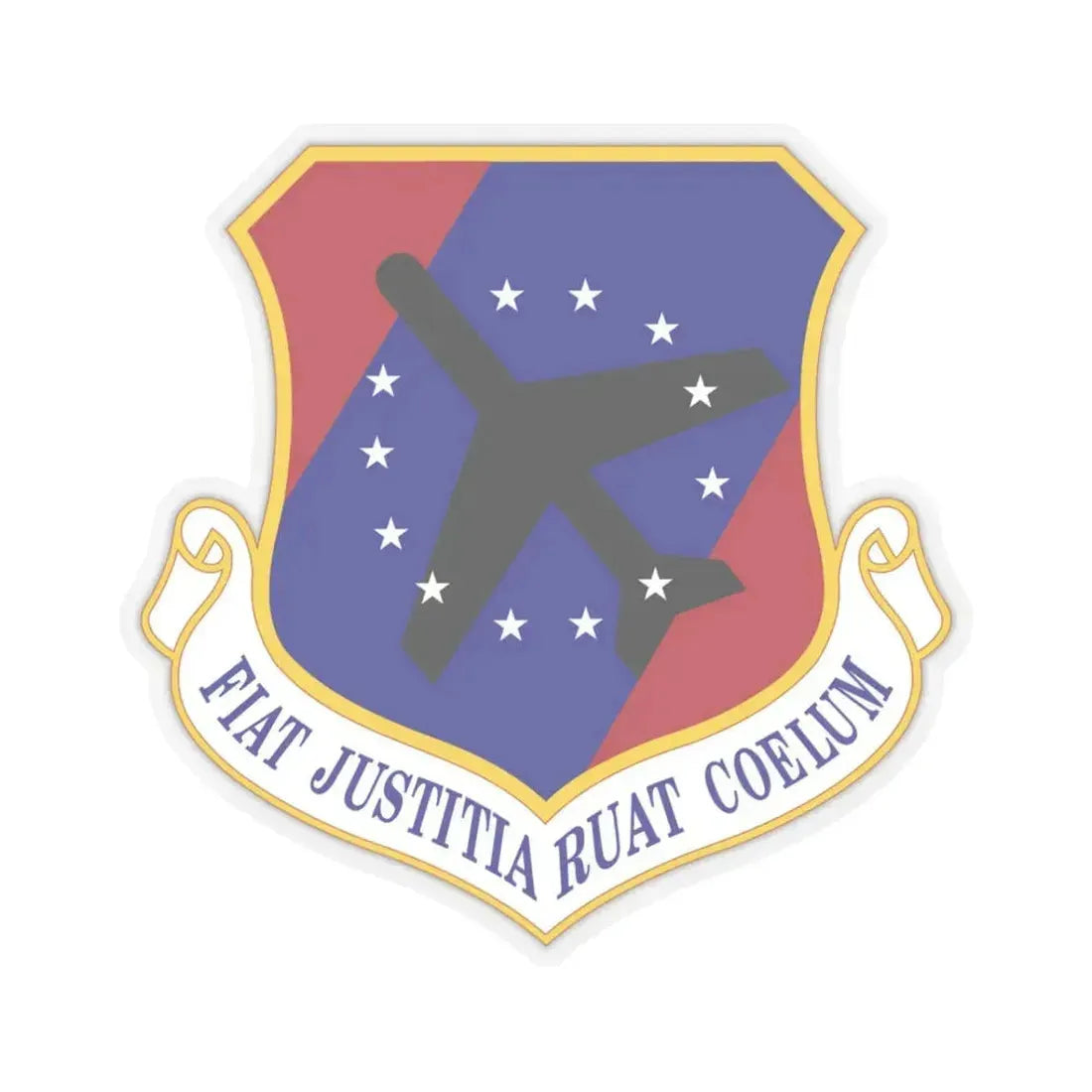 447th Air Expeditionary Group (U.S. Air Force) STICKER Vinyl Kiss-Cut Decal 3 Inch Transparent - The Sticker Space