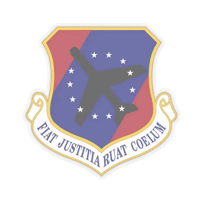 447th Air Expeditionary Group (U.S. Air Force) STICKER Vinyl Kiss-Cut Decal 3 Inch Transparent - The Sticker Space