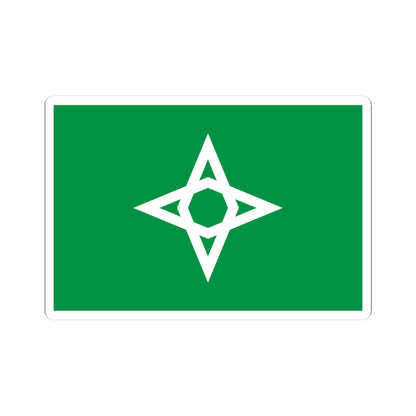 Flag of Morioka Iwate (Japan) STICKER Vinyl Kiss-Cut Decal