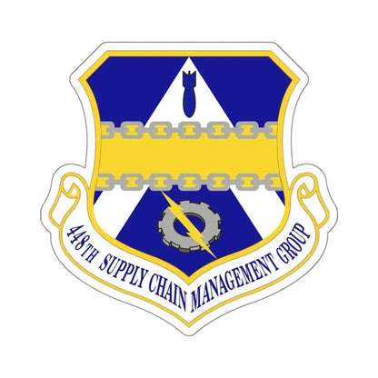 448th Supply Chain Management Group (U.S. Air Force) STICKER Vinyl Die-Cut Decal 4 Inch - The Sticker Space