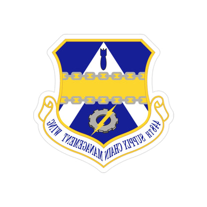 448th Supply Chain Managment Wing (U.S. Air Force) REVERSE PRINT Transparent STICKER-2 Inch-The Sticker Space