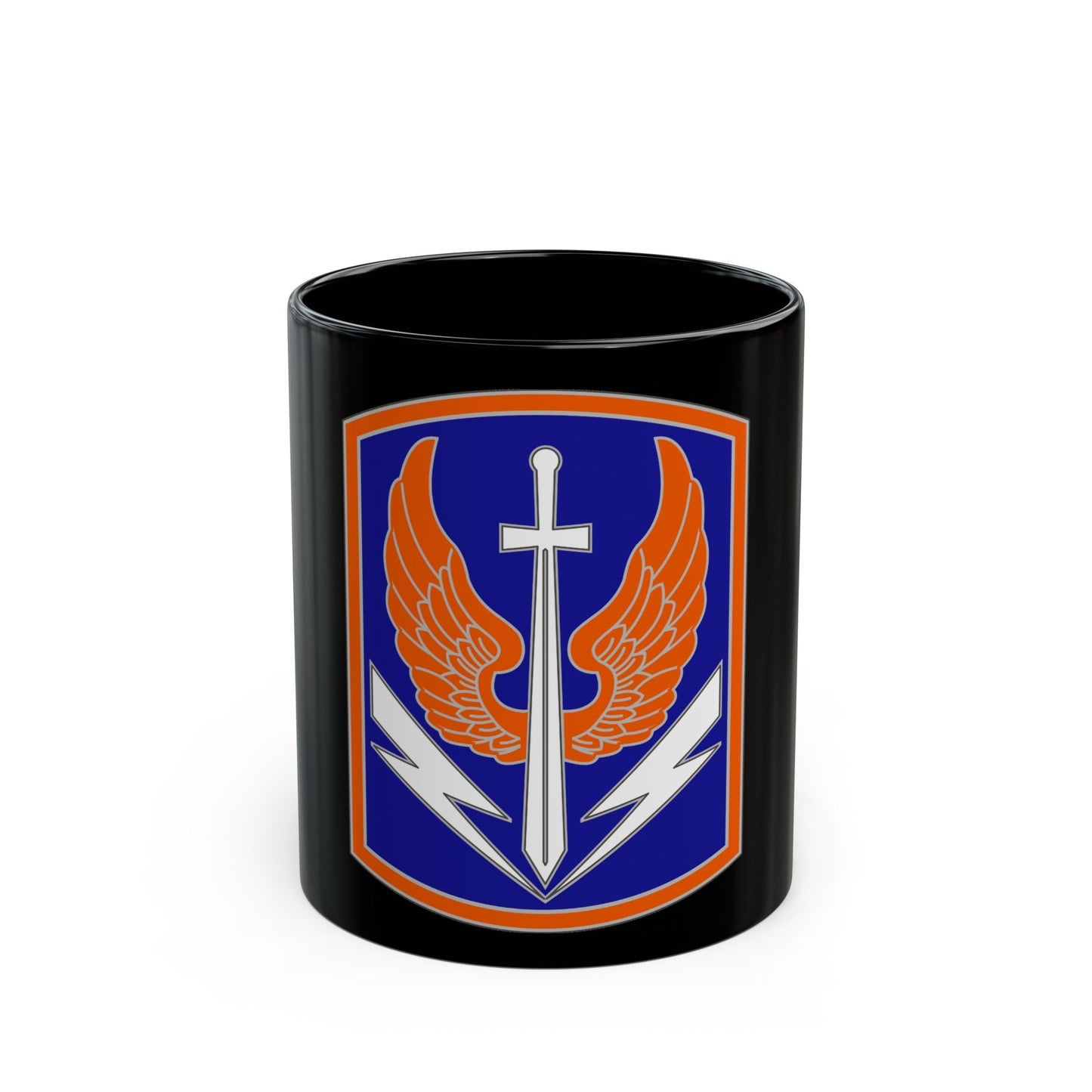 449 Aviation Brigade (U.S. Army) Black Coffee Mug-11oz-The Sticker Space