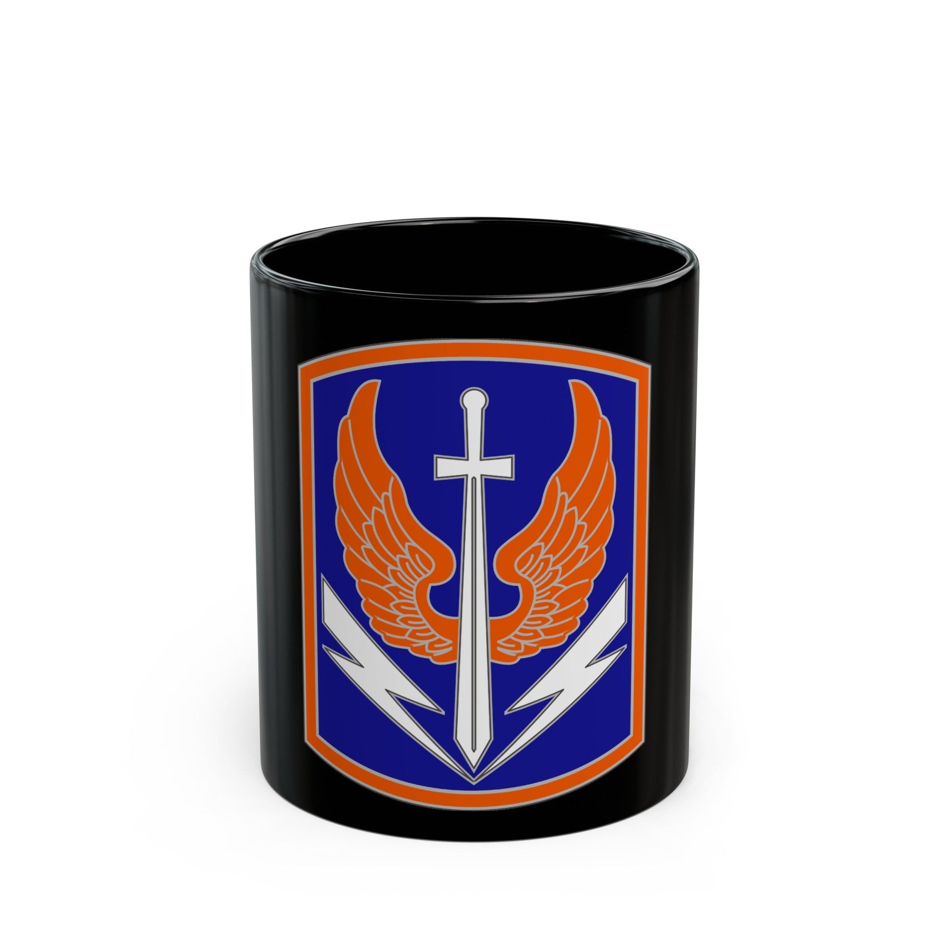 449 Aviation Brigade (U.S. Army) Black Coffee Mug-11oz-The Sticker Space