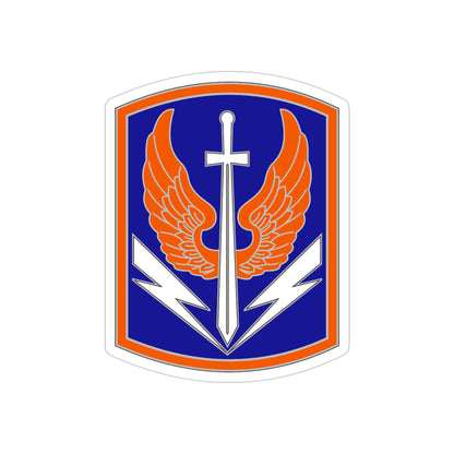 449 Aviation Brigade (U.S. Army) REVERSE PRINT Transparent STICKER-5" × 5"-The Sticker Space