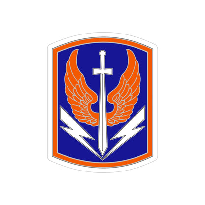 449 Aviation Brigade (U.S. Army) REVERSE PRINT Transparent STICKER-6" × 6"-The Sticker Space