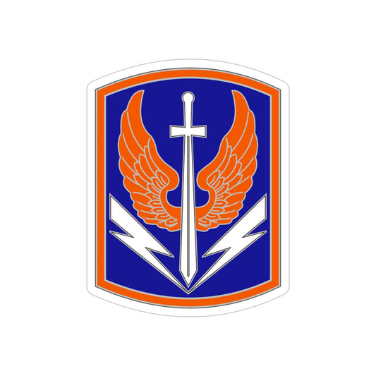 449 Aviation Brigade (U.S. Army) REVERSE PRINT Transparent STICKER-6" × 6"-The Sticker Space